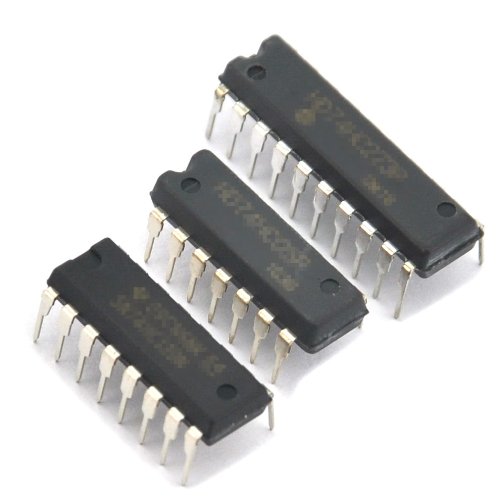 Generic 74HC02 High-speed Si-gate CMOS Logic IC, 5 Pieces, DIP Package, Quadruple 2-Input Positive-NOR Gates