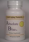 Anti-Aging Naturals: ABSOLUTE BLUE(TM), w/ Strong Wild Blueberry, Black Currant and Bilberry Extracts (450mg) and Trans-Pterostilbene. Rich source of Natural Blue & Purple Anthocyanidins! 60 vegetarian capsules. 3 BOTTLES FOR EXTRA SAVINGS (only $22.95 per bottle!)