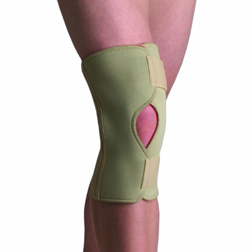 Thermoskin Open Knee Wrap Stabilizer, Knee Brace, Beige, 5XLarge 49.80