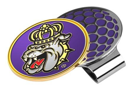 James Madison Dukes Jmu Ncaa Hat Golf Clip With Ball Marker