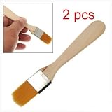 Face Treatment Makeup Tool Facial Mask Orange Brush 2pcs