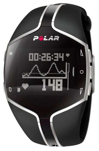 Polar FT80 Heart Rate Monitor Watch (Black)