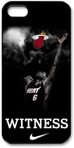 NBA Miami Heat star LeBron James Iphone 5 5S Case Durable Case Cover