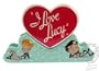 I Love Lucy Stick Figure Salt and Pepper Set