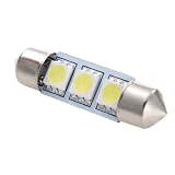 Lighting EVER 1.42 in 36mm LED Festoon bulb, LED Automotive Lighting, License Plate Light, Tail Light, Daylight White, Pack of 2 Units