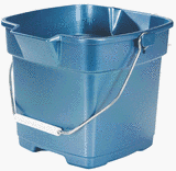 12QT Aqua Met Bucket