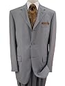 Italian Merino Wool 150s Hand Tailored Men Suit Complete Jacket and Pants Business Med. Grey