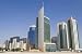 Doha Financial District Skyline, Qatar - 24W x 16H - Peel and Stick Wall Decal by Wallmonkeys
