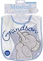 Xpressions Elliot and Buttons Grandson Musical Baby Bib