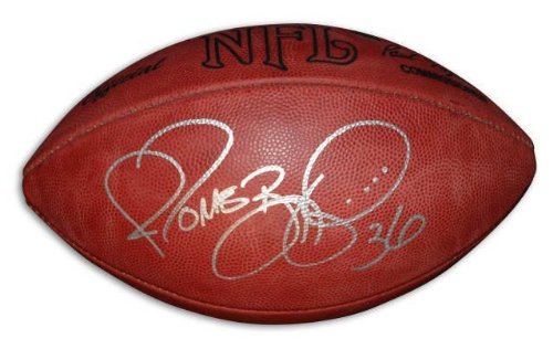 JEROME BETTIS SIGNED AUTOGRAPHED FOOTBALL OFFICIAL NFL GAME BALL PITTSBURGH STEELERS COA + HOLOGRAM