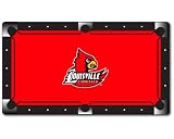 Louisville Cardinals College Logo 8' Billiard Pool Table Cloth