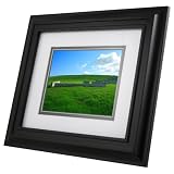 TAO 8-Inch 256MB Double-Matted Modern Digital Frame (Black)