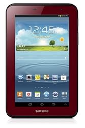 Samsung Galaxy Tab 2 Garnet Red Edition Bundle with Case (7-Inch, Wi-Fi)