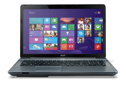 Acer Aspire E1-731-4656 17.3-Inch Laptop (2.4 GHz Intel Pentium Processor 2020M, 4GB DDR3, 500GB HDD, Windows 8) Steel Gray