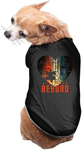 Jade Custom Vintage Star Film Logo Doggy Vest Tops Black Size S