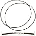 Leather Cord Necklaces Brown 18" 2Pcs