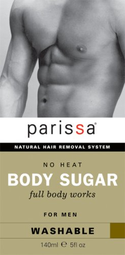 Parissa No Heat Body Sugar Hair Removal for Men - Full Body-Made in Canada