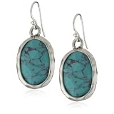 Lucky Brand Pura Vida Ears Silver-Tone Turquoi