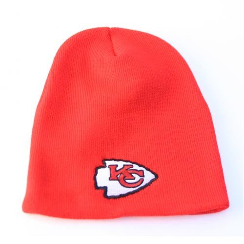 Reebok Kansas City Chiefs Classic Knit Beanie in Red