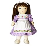 KatJan Best Pals Kathy Doll in Jim Shore Designed Lavender Dress