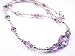 Jewelry : Light Amethyst - June Birthstone (Alexandrite) Sterling Silver Swarovski Crystal Beaded Necklaces by Gemstone Gifts Handmade Jewelry