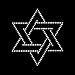 Star Of David Rhinestone - Seasonal and Holidays Women's Cut T-Shirt