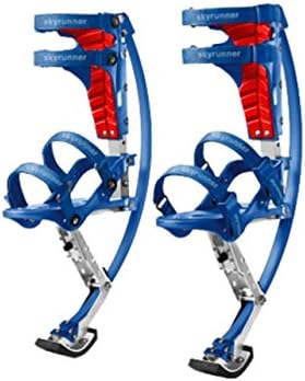 Up Jumper Kids/child Youth Kangaroo Shoes Jumping Stilts Fitness Exercise (66-110lbs/30~50kg)(blue)