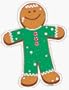 Designer Cut Out Gingerbread Person
