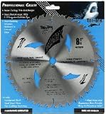 Shark Pro-series 8-1/4 inch x 40 Teeth Carbide 5/8" arbor hole DKO Thin Kerf ATB Table Saw Blade "Ship FREE buy $25+"