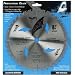 Shark Pro-series 8-1/4 inch 40 Teeth Carbide 5/8" arbor hole DKO Thin Kerf ATB Miter Saw Blade "Ship FREE buy $25+"