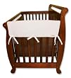 SHORT WHITE FLEECE - CRIB RAIL COVERS SHORT WHITE FLEECE - CRIB RAIL COVERS