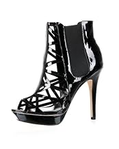 Vixen Caged Leather Boot