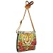 Anuschka Triple Compartment Crossbody Organizer - Tiger in Love (Tiger in Love)