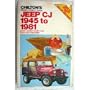 Chilton's repair & tune-up guide, Jeep CJ 1945 to 1981: CJ-2A, CJ-3A, CJ-3B, CJ-5, CJ-6, CJ-7, Scrambler