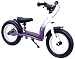 bike*star 30.5cm (12 Zoll) Kinder-Laufrad – Farbe Lila & Weiß
