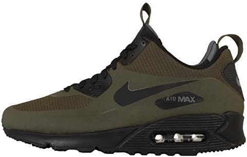 Nike Men's Air Max 90 Mid WNTR, DARK LODEN/BLACK-DARK GREY, 11 M US