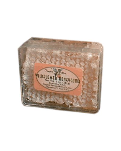 Tropic Bee Wildflower Honeycomb, 5-Ounce Boxes (Pack of 4)