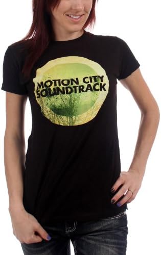 Motion City Soundtrack - Womens Go Album Logo Womens T-Shirt, Size: Small, Color: Black