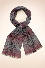 Classic Collection Jacquard Paisley Lightweight Scarf