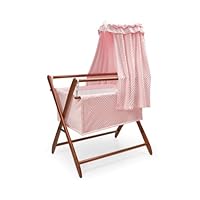 Badger Basket Company Tranquility Baby Bassinet Cherry Frame