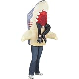 Gemmy Big Animal Head Costume-Shark with Legs Adult