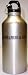 Silver 16oz Stainless Steel Reusable Water Bottle w/ Hiking Clip