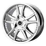 American Racing Albert 15x7 Chrome Wheel Rim 4x100 & 4x4.25 with a 35mm Offset... by American Racing