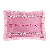 Fancy Nancy "RSVP" Ruffled Oblong Pillow
