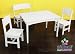Nantucket Table with Bench and 2 chairs