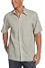  : Ron Chereskin Men's Washable Linen Windowpane Short Sleeve Shirt