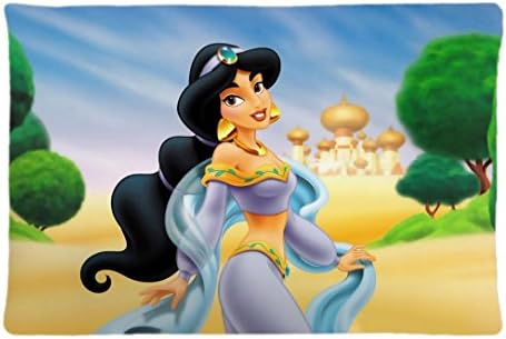 Surful Gift Pillow Case ~ Princess Jasmine ~ Image (One side) Custom 30X20 inches Pillowcase