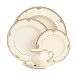 Lenox Republic Gold Banded Ivory China 20-Piece Dinnerware Set, Service for 4