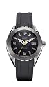 Rotary Editions 101C unisex  RoundTitanium plate Rubber Strap watch