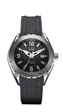 Rotary Editions 101C unisex  RoundTitanium plate Rubber Strap watch